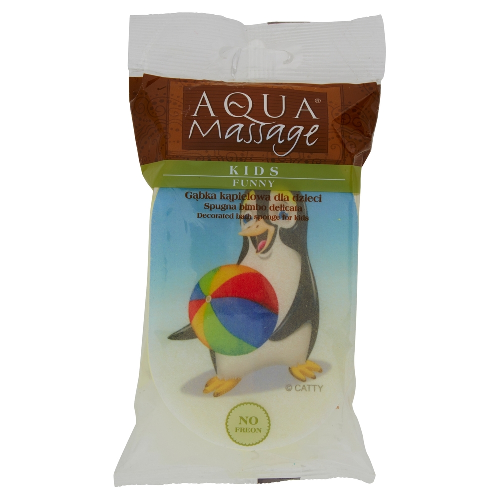 Aquamassage Kids Funny Spugna bimbo delicata